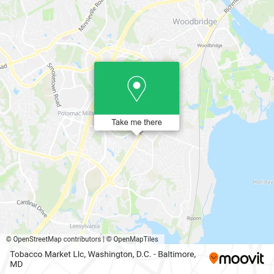 Tobacco Market Llc map