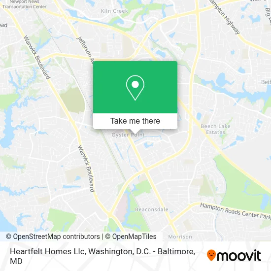 Heartfelt Homes Llc map