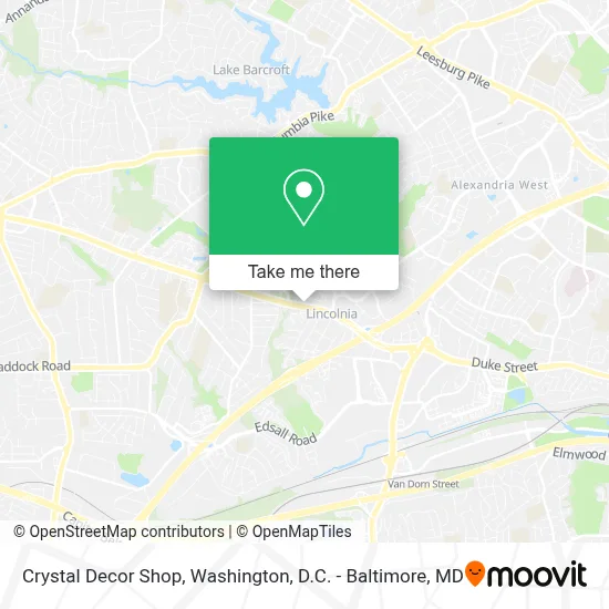 Crystal Decor Shop map