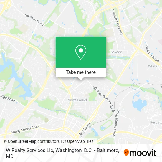 W Realty Services Llc map