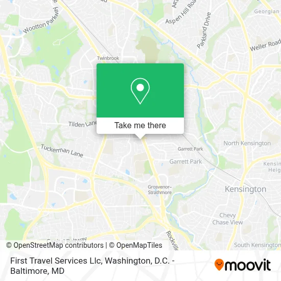 First Travel Services Llc map