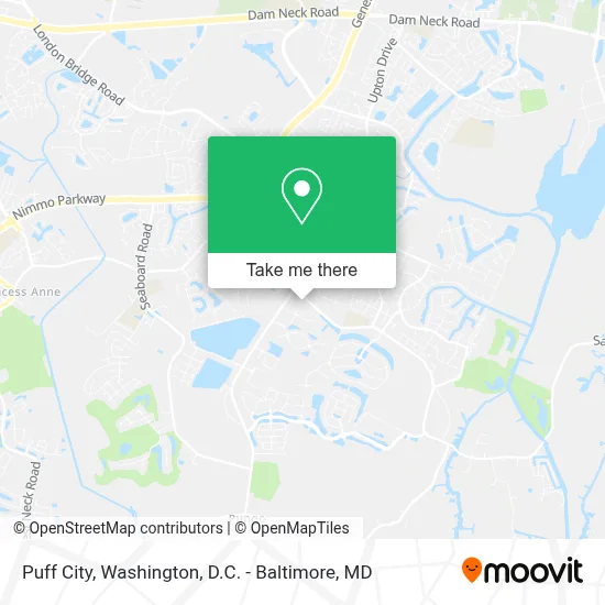Puff City map