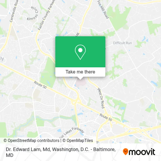 Dr. Edward Lam, Md map