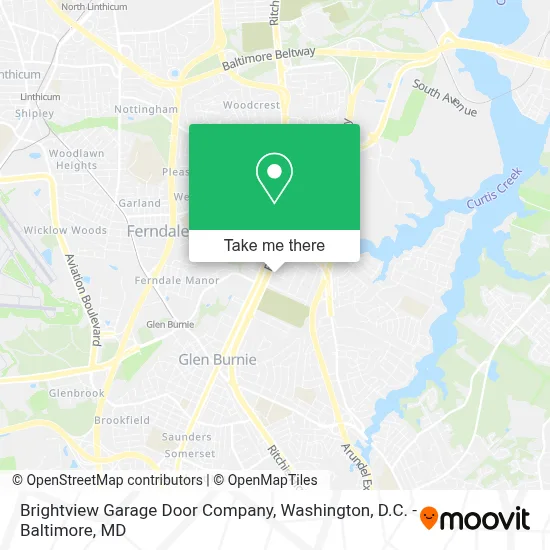 Brightview Garage Door Company map