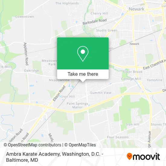 Ambra Karate Academy map
