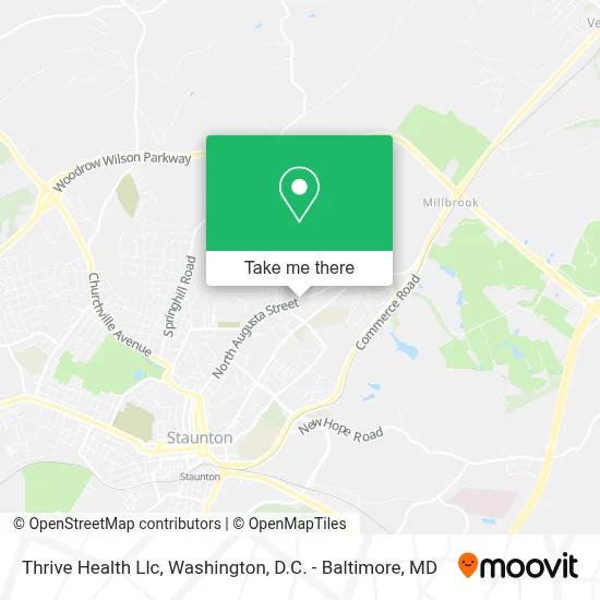 Thrive Health Llc map