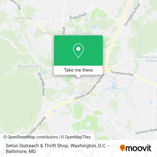 Seton Outreach & Thrift Shop map