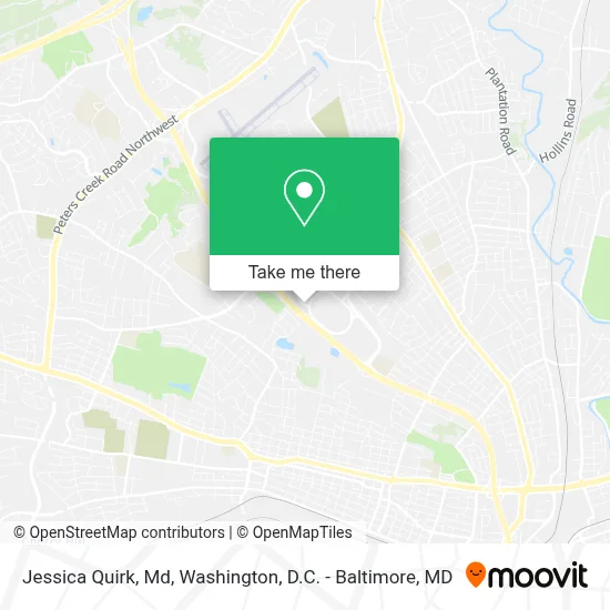 Jessica Quirk, Md map