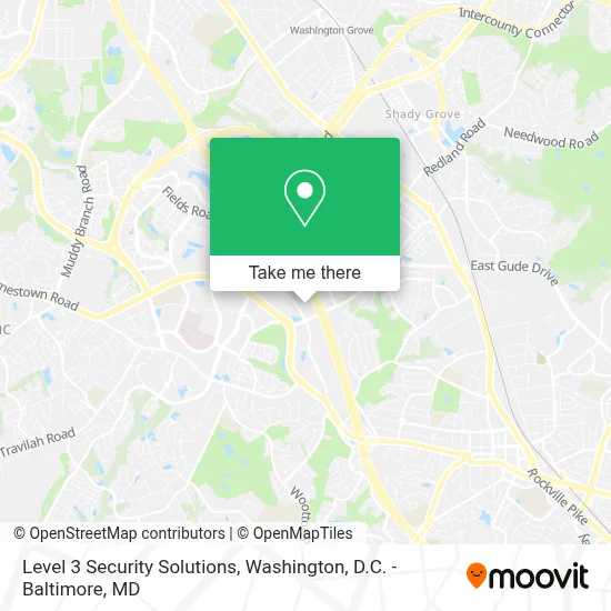 Level 3 Security Solutions map