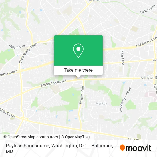 Payless Shoesource map