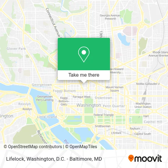 Lifelock map
