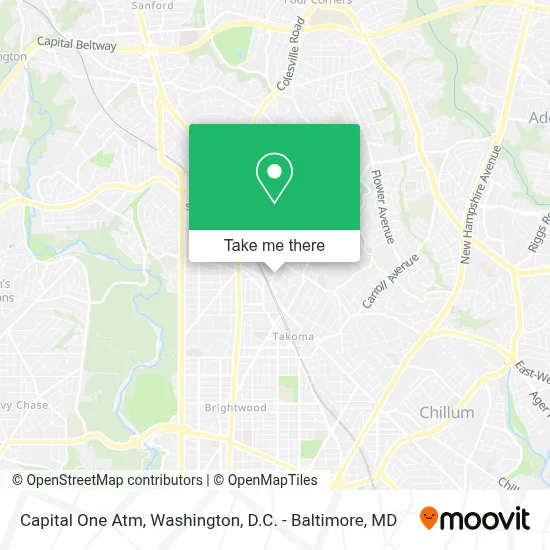 Capital One Atm map