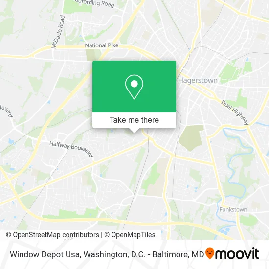 Window Depot Usa map