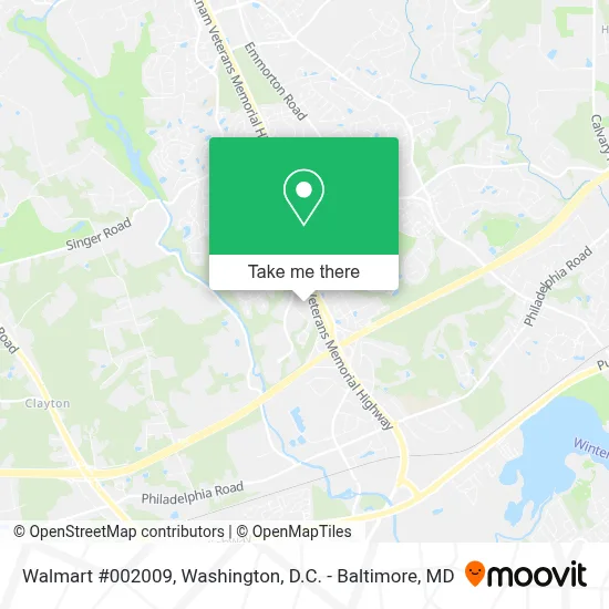 Walmart #002009 map