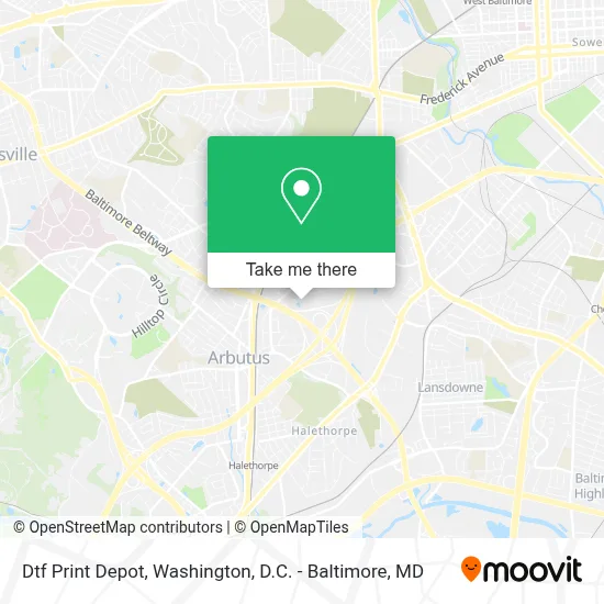 Dtf Print Depot map