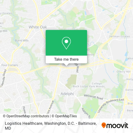Logistics Healthcare map