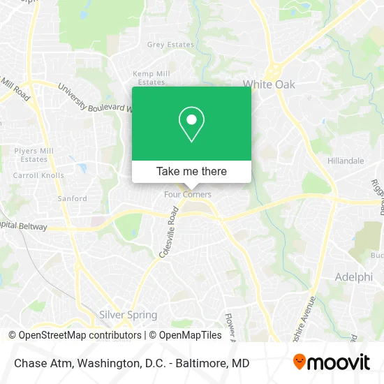 Chase Atm map