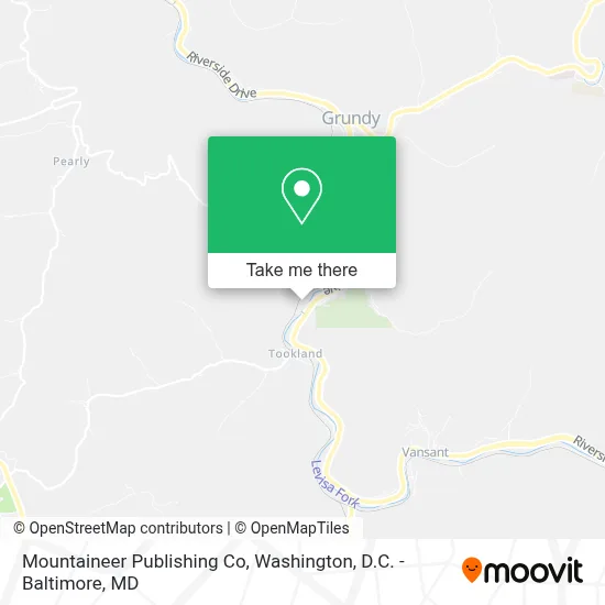 Mountaineer Publishing Co map
