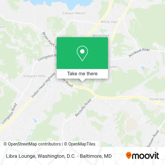 Libra Lounge map