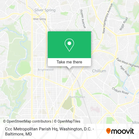 Ccc Metropolitan Parish Hq map
