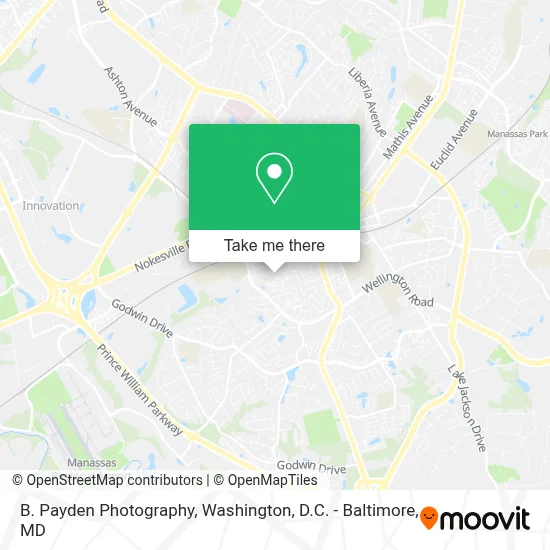 B. Payden Photography map
