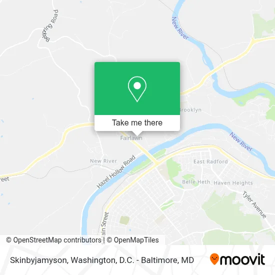 Skinbyjamyson map
