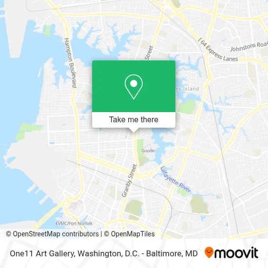 One11 Art Gallery map