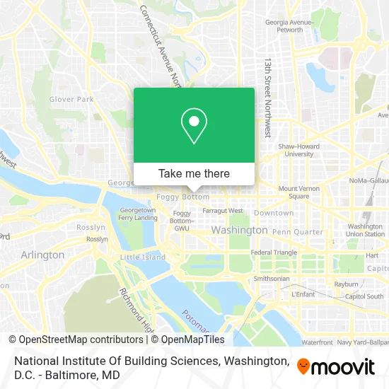 National Institute Of Building Sciences map