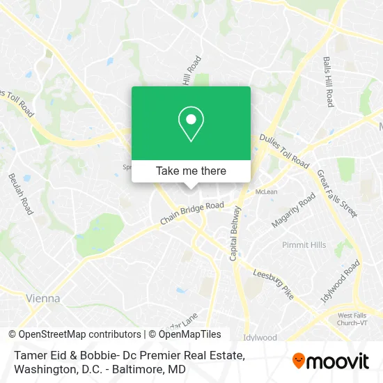 Tamer Eid & Bobbie- Dc Premier Real Estate map