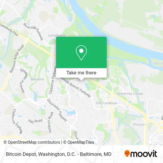 Bitcoin Depot map