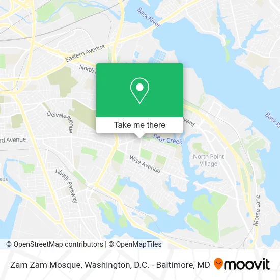 Zam Zam Mosque map