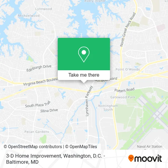 3-D Home Improvement map