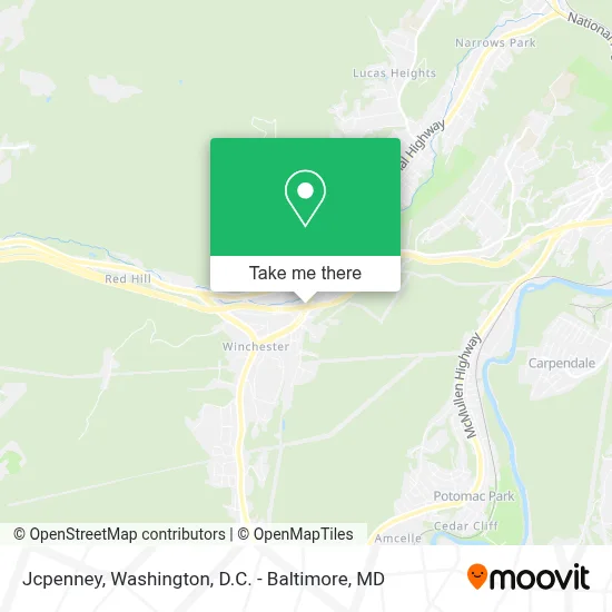 Jcpenney map