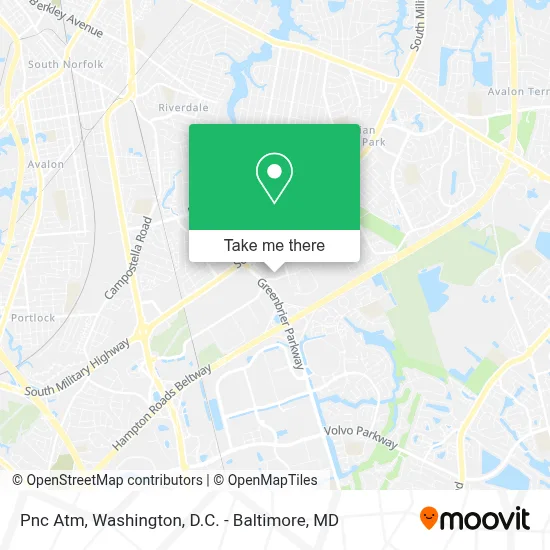 Pnc Atm map