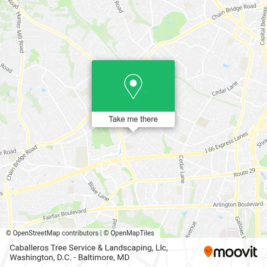 Caballeros Tree Service & Landscaping, Llc map