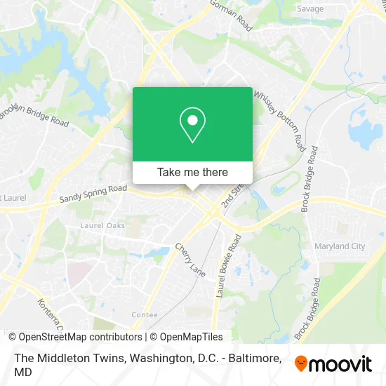 The Middleton Twins map