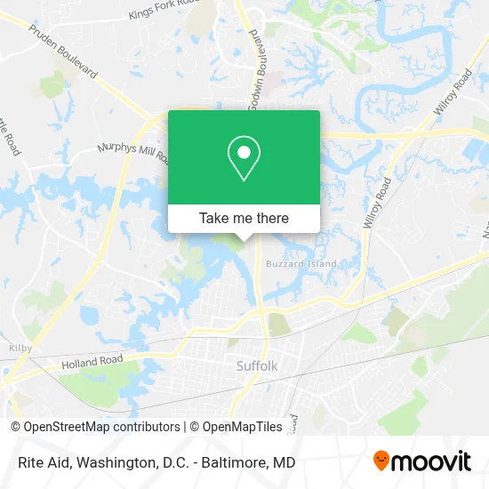 Rite Aid map