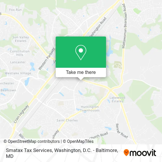 Smatax Tax Services map