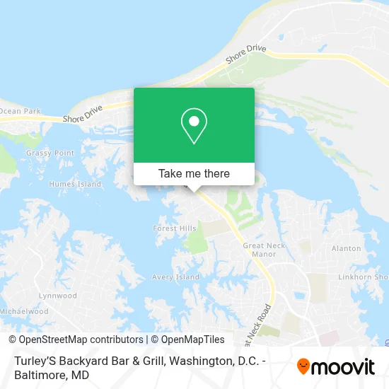 Turley’S Backyard Bar & Grill map
