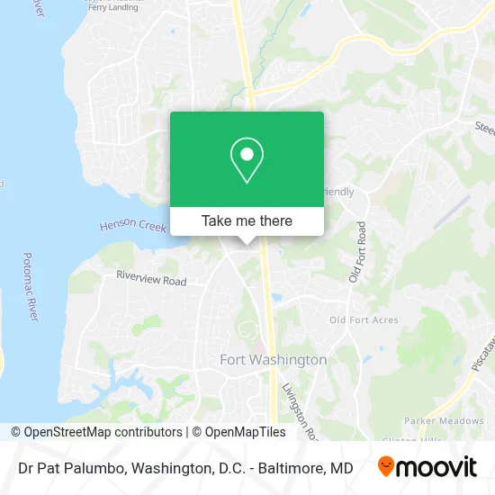 Dr Pat Palumbo map