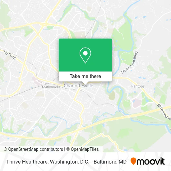 Thrive Healthcare map