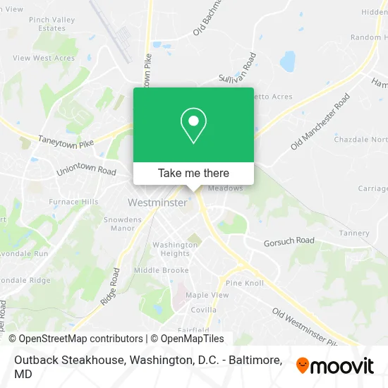 Outback Steakhouse map