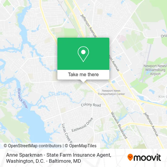 Anne Sparkman - State Farm Insurance Agent map