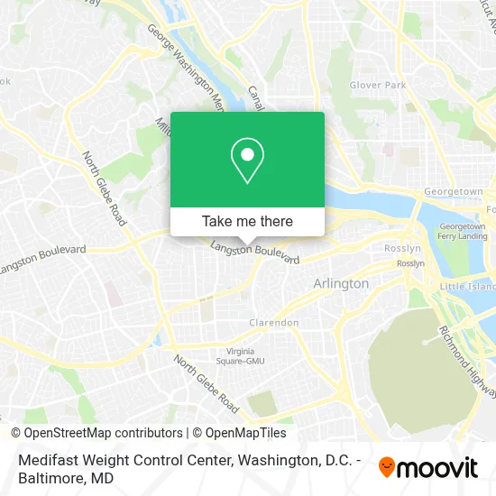 Medifast Weight Control Center map