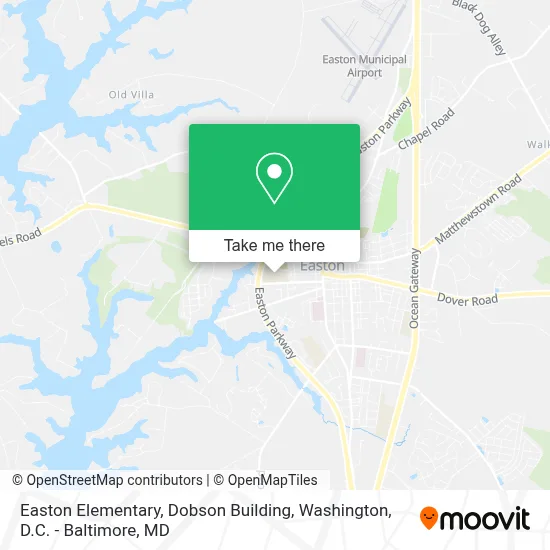 Easton Elementary, Dobson Building map