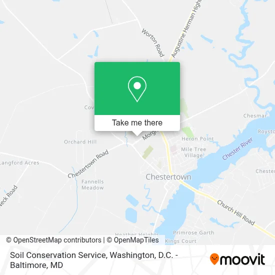 Soil Conservation Service map