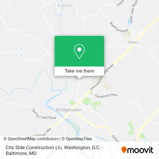 City Side Construction Llc map