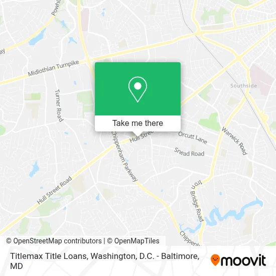 Titlemax Title Loans map