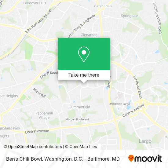 Ben's Chili Bowl map