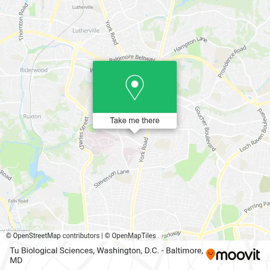 Tu Biological Sciences map